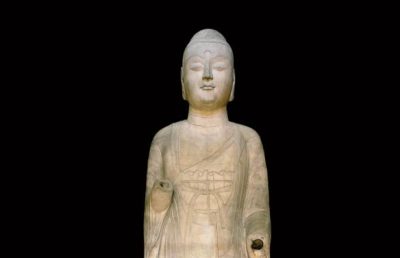 Conservation of the colossal Amitābha Buddha at British Museum finished