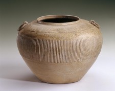 Warring States period jar with rib design by 