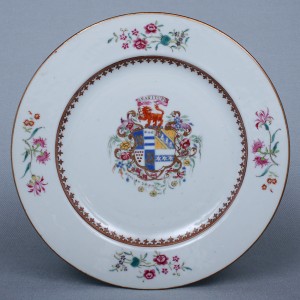 Heirloom & Howard armorial dish