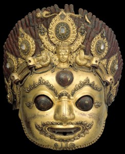 Nepalese art mask